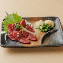 熊本瘦马肉刺身