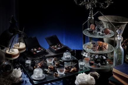 72cafeのハロウィンアフタヌーンティー2025 ～ブラックオーシャン～