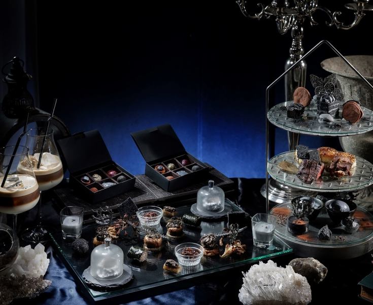 72cafeのハロウィンアフタヌーンティー2025 ～ブラックオーシャン～