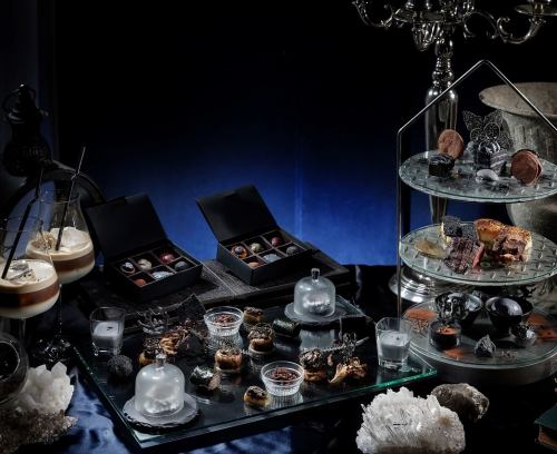 72cafeのハロウィンアフタヌーンティー2025 ～ブラックオーシャン～