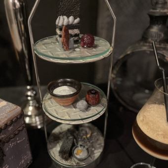 72cafeのプチアフタヌーンティー