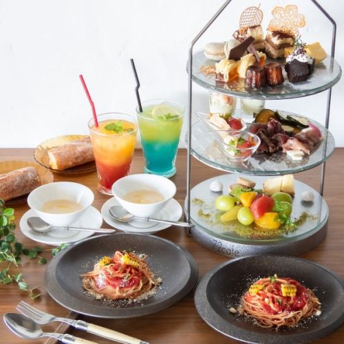 【10食限定】72cafeの平日限定ランチコース