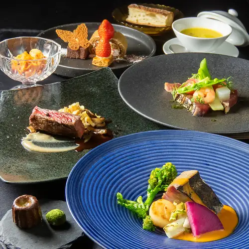 72cafeが贈るコース料理