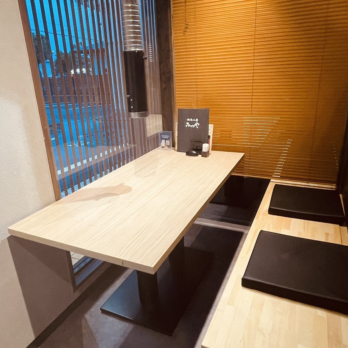 上品で清潔感のある空間はデート等、大切な方とのお食事に最適!