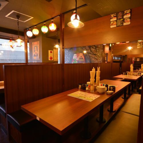 It's a 2-minute walk from the Waseda exit of Takadanobaba station, so it's easy to return!
