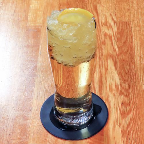 焼酎ハイボールで乾杯◎