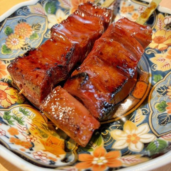 新鮮豚レバー串(1本)