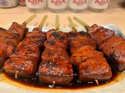 芝浦直送もつ焼きコース 4000円(税込)全9品 (2時間飲み放題付)