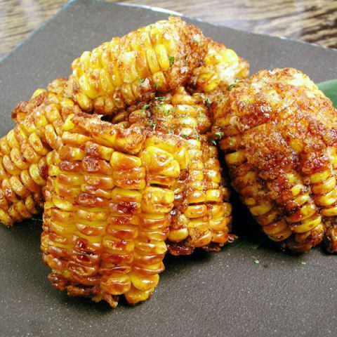 4 deep-fried corn