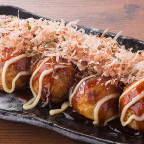 揚げたこ焼き