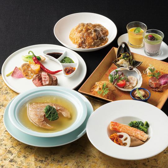 当店自慢のコース料理各種(ランチ/ディナーともにご用意あり)
