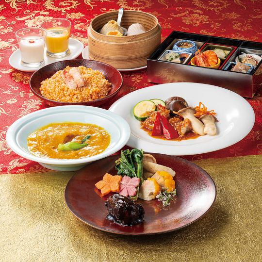《120-minute all-you-can-drink course / Special seating》 Shark fin, seafood, and other luxurious 7-course meal menu ¥16,500 ⇒ ¥15,500