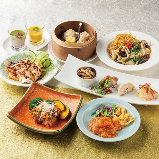 【大陸菜】ロゼスパークリング含む2時間飲み放題付き！人気の料理をカジュアルに、大皿盛り
