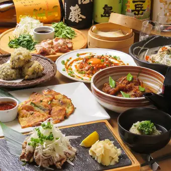 [Lunchtime Only] Special 19th Anniversary Event! 7-Course Meal with 2-Hour All-You-Can-Drink 'Benifuji'
