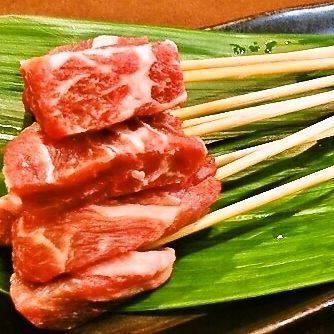 [Popular skewer ranking second place] beef.Taste and crispy clothes unique to cows ◎
