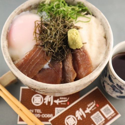 Ontamayama rice bowl of pickled tuna