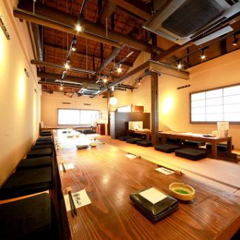 It is a digging kotatsu on the second floor at another angle.You can also enjoy a banquet in a spacious space.