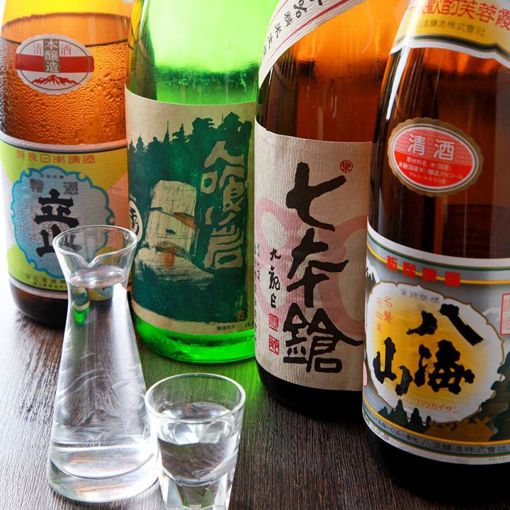 6 kinds of sake such as Mt. Hakkai are also OK! Single item endless all-you-can-drink 2500 yen ★