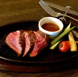 牛ミスジのステーキ