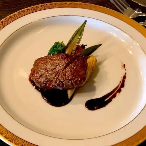 和牛ヒレ肉のステーキ