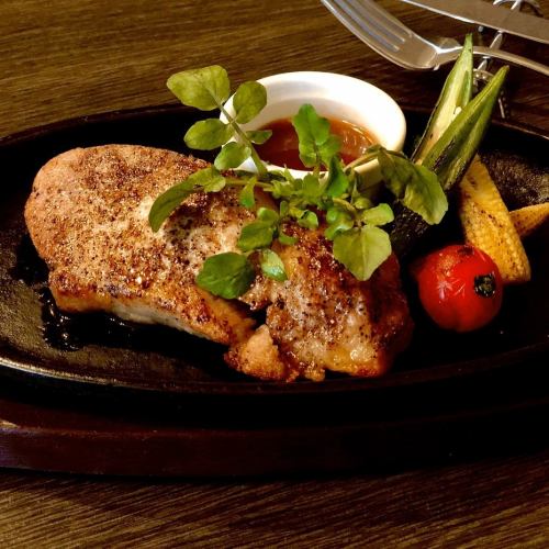Grilled Nichinan chicken