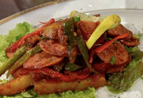 ミックスソーセージトマト