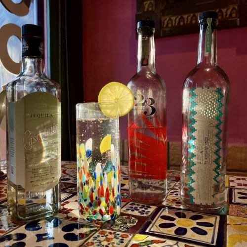 多种墨西哥饮品可供选择