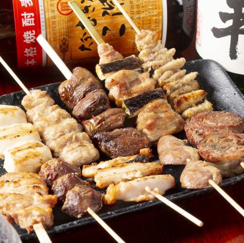 【オーダーに迷ったらまずはこれ！】おまかせ串5種盛り