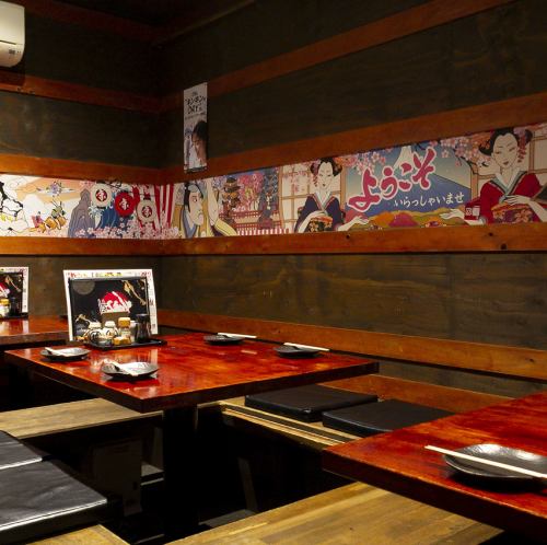 シーンに合わせて様々なお部屋をお選びいただけます♪