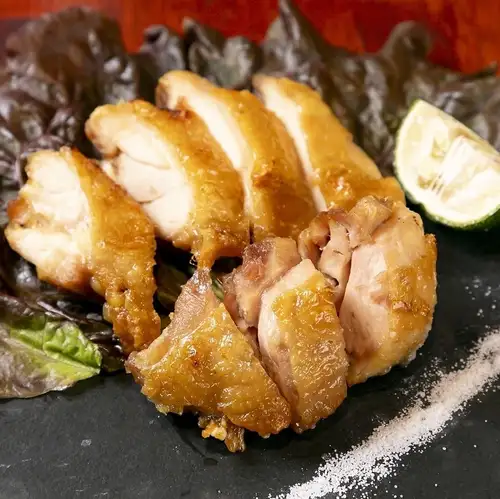 皮パリ！阿波尾鶏炭火焼き