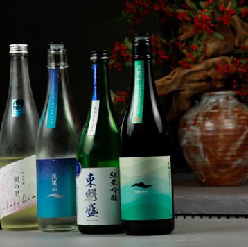 季節の銘柄に出会える楽しみ!多彩なドリンク