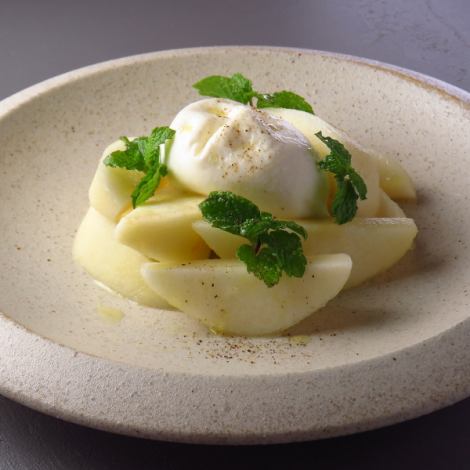 厳選素材の饗宴！季節のブッラータ