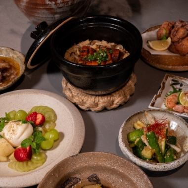 飲み放題付き！料理長お任せ宴会コース 全7品8800円(税込)