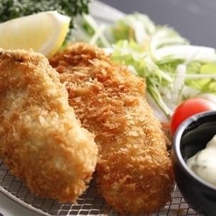炸牡蠣套餐