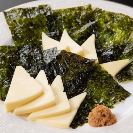 Korean seaweed and cheese