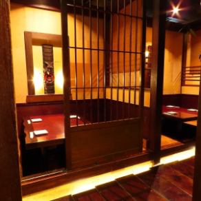 小規模個室から大きなお部屋までございます。