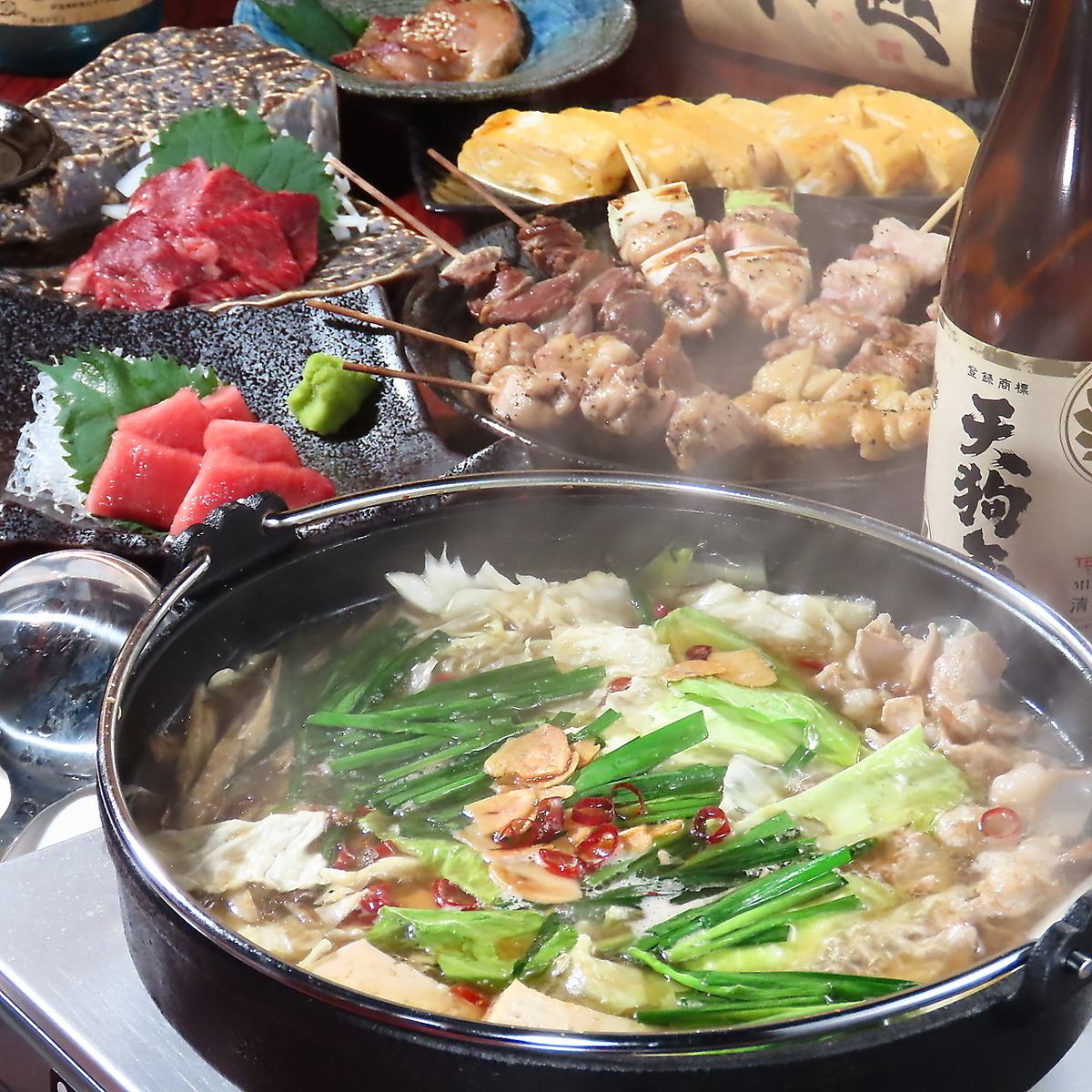 小倉駅徒歩ですぐ！3,980円～飲み放題付コースあり♪居酒屋OPEN!