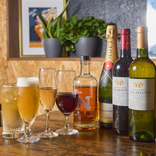 ドリンクメニューが充実♪