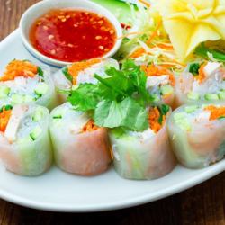 Popiah Sot (Thai-style spring rolls)