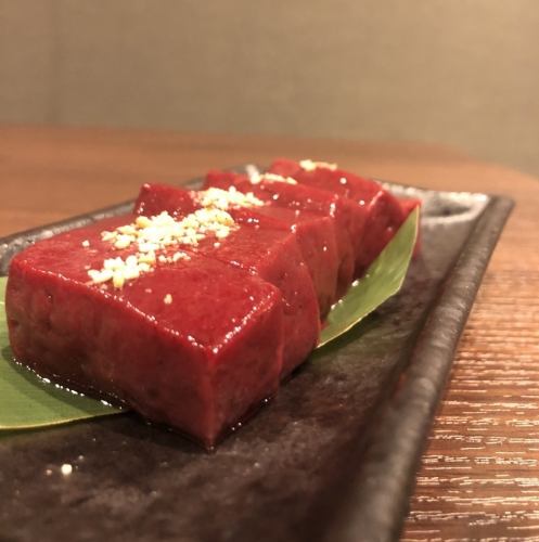 新鮮牛レバー焼き