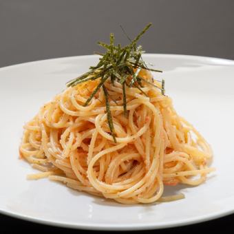 明太パスタ