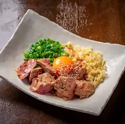 Chicken liver yukhoe