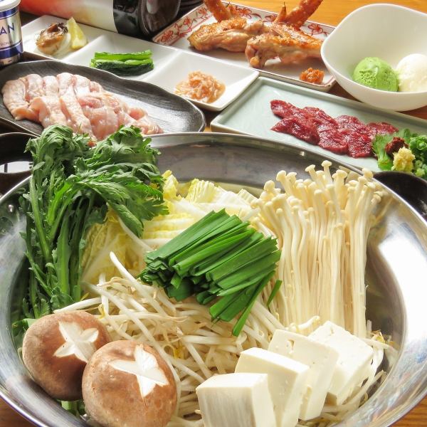 ★軍鶏★一品料理多数！冬は鍋も！
