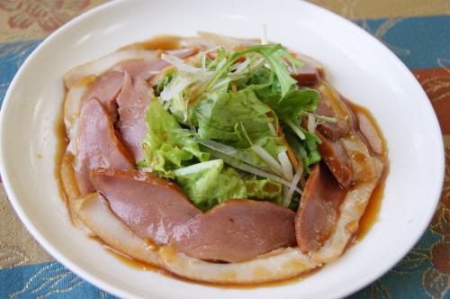 Cold duck meat
