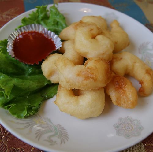 Shiba shrimp tempura
