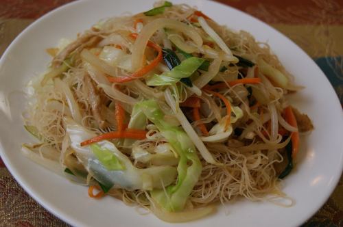 Rice noodles and soup rice noodles