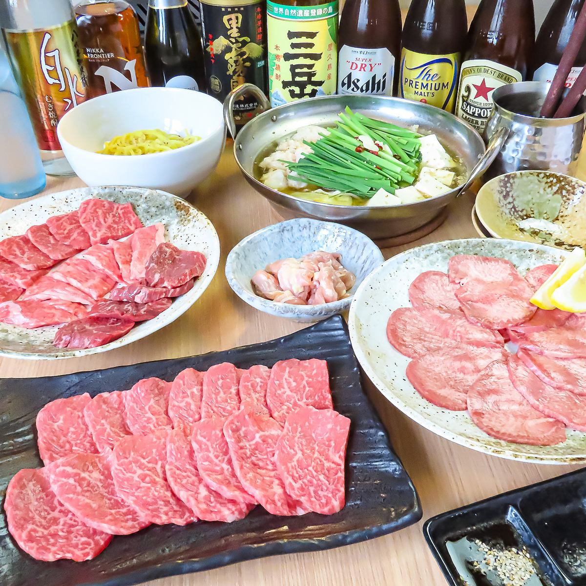 稲沢市で美味しい焼肉を楽しむなら当店へ！もつ鍋・上質なお肉をお手頃価格でご提供。