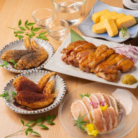 日～木曜日限定【生ビール付き5,000円コース】7品＋2時間飲み放題付き★歓迎会、送別会
