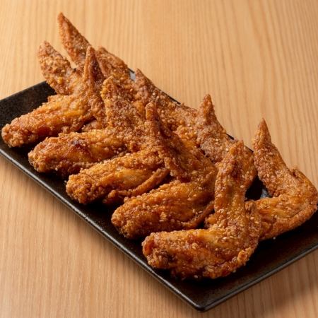 【名古屋コーチン】手羽先の唐揚げ(2本)