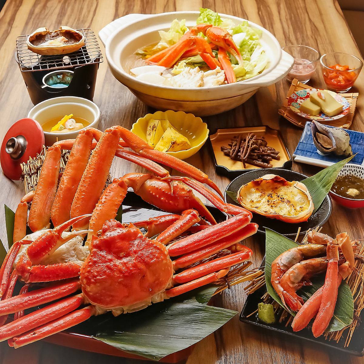 かに食べ放題コースご準備しております！